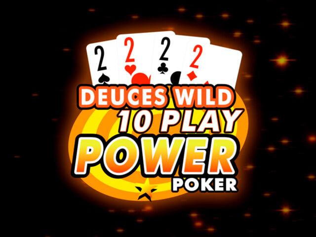 Deuces Wild - 10 Play Power Poker
